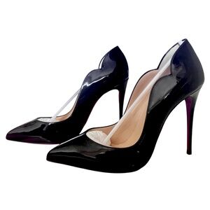 6.5 Size - Black Christian Louboutin Hot Chick Heel - Excellent condition